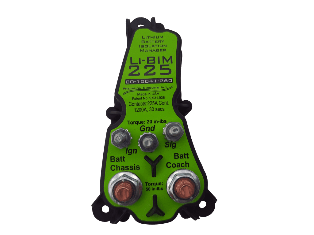 Battery Isolation Manager 225 AMPS Lithium Battery | Precision Circuits Inc