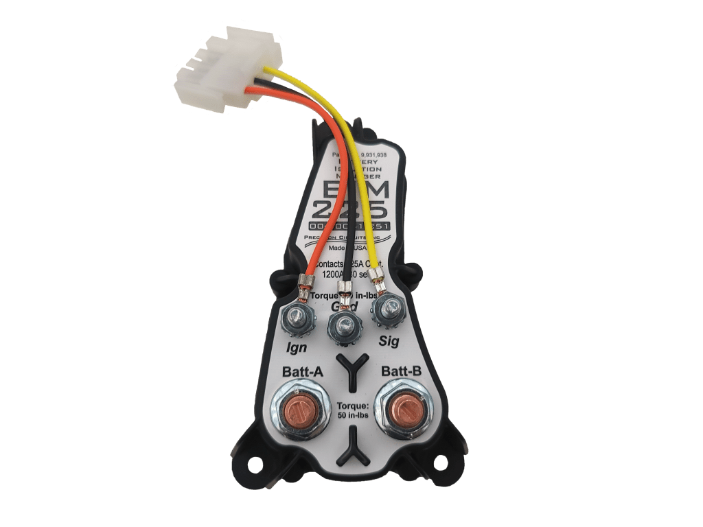 Battery Isolation Manager 225 AMPS W/Mate-N-Lok Connector | Precision